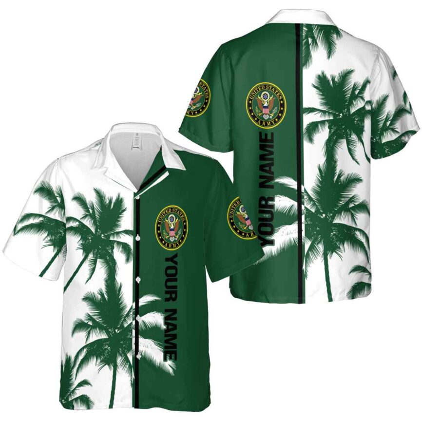 Personalized Army Beach Vibes Hawaiian Shirt Latest Model