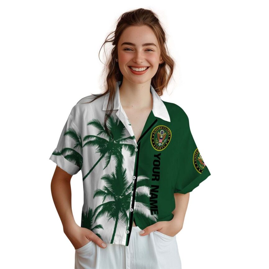 Personalized Army Beach Vibes Hawaiian Shirt Trendy