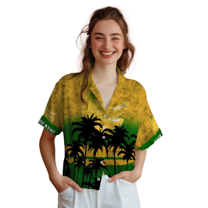 Personalized Banana Sunset Gradient Hawaiian Shirt Top rated