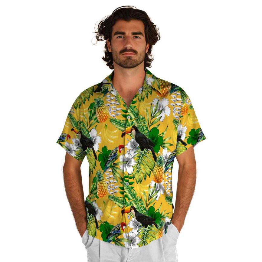 Personalized Banana Toucan Bird Hawaiian Shirt New Arrival