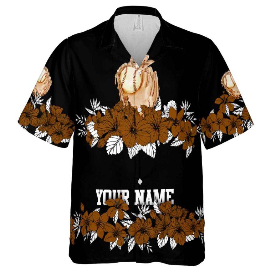 Personalized Baseball Hibiscus Band Hawaiian Shirt Fashion forward