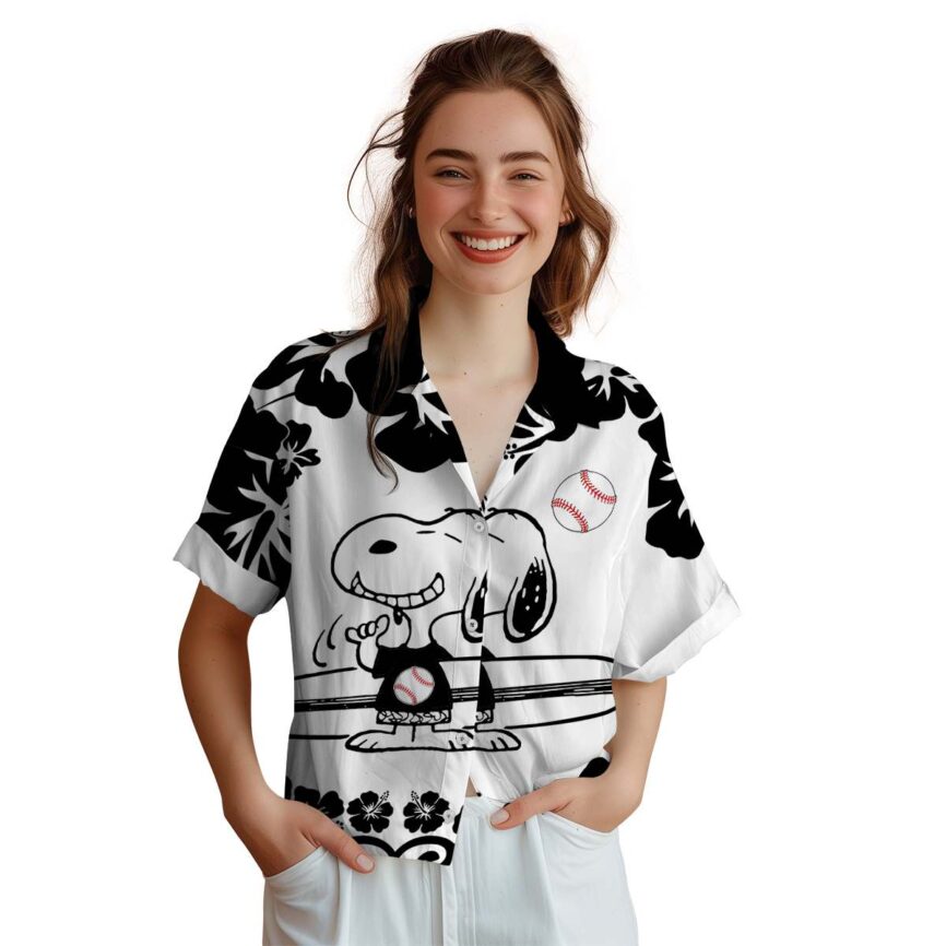 Personalized Baseball Surfing Snoopy Hawaiian Shirt Top rated