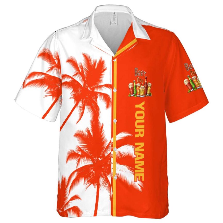 Personalized Beer Beach Vibes Hawaiian Shirt Best selling