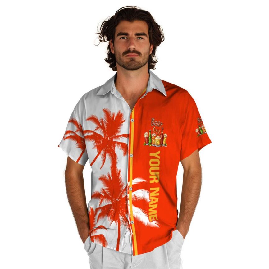 Personalized Beer Beach Vibes Hawaiian Shirt High quality