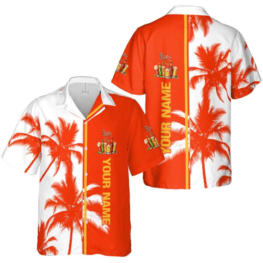 Personalized Beer Beach Vibes Hawaiian Shirt Latest Model