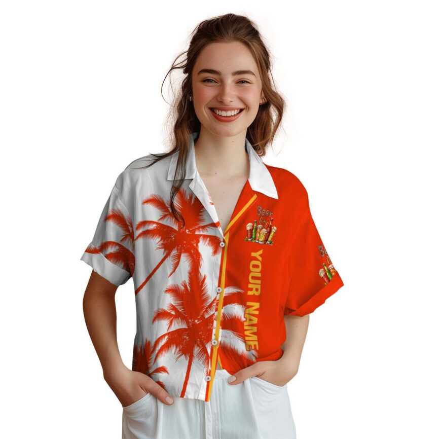 Personalized Beer Beach Vibes Hawaiian Shirt Trendy