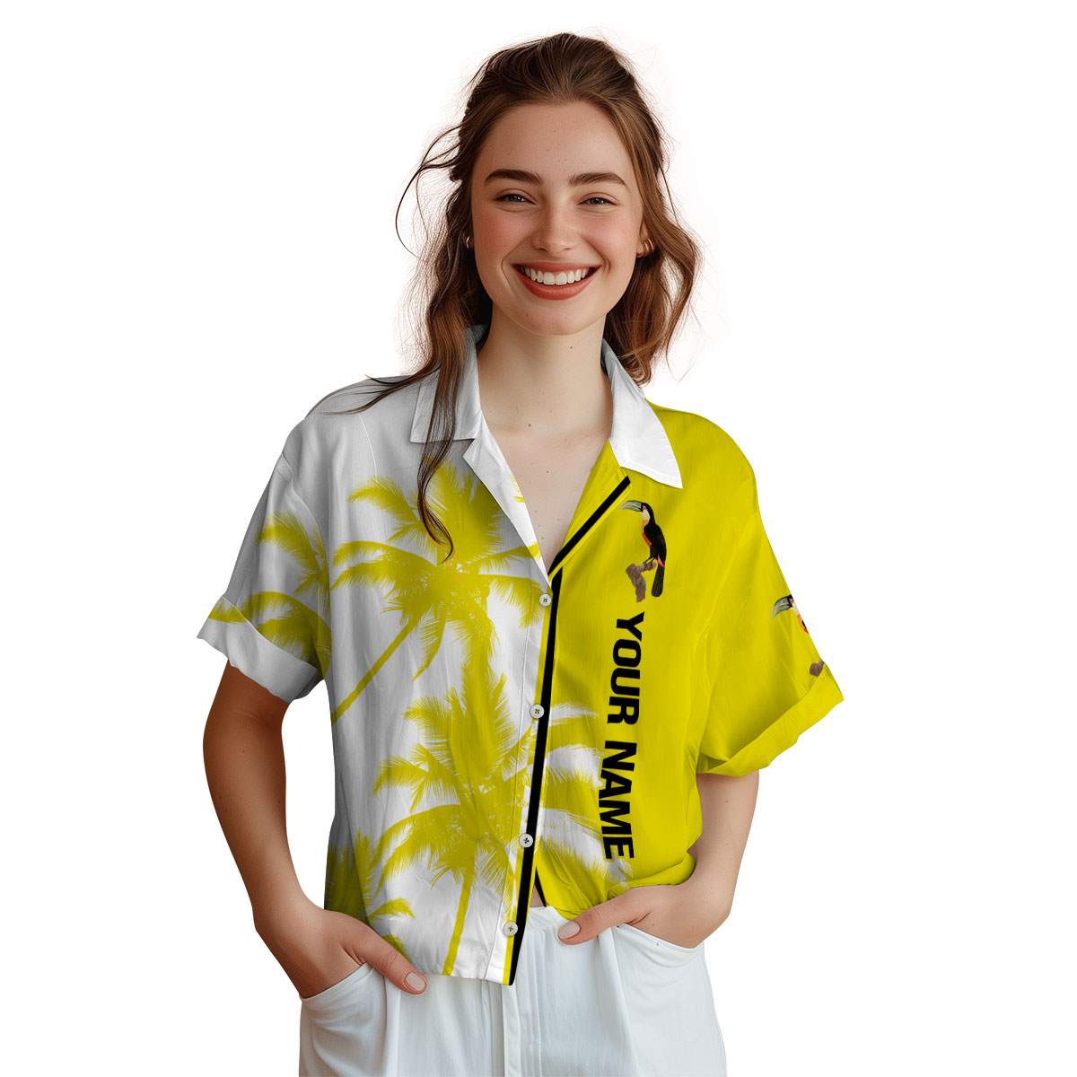 Personalized Bird Beach Vibes Hawaiian Shirt Trendy Personalized Bird Beach Vibes Hawaiian Shirt Trendy