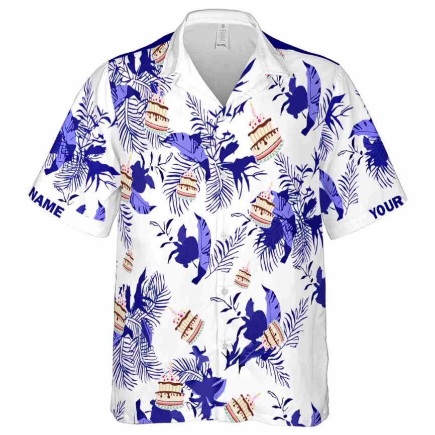 Personalized Birthday Leafy Accents Hawaiian Shirt Fashion forward