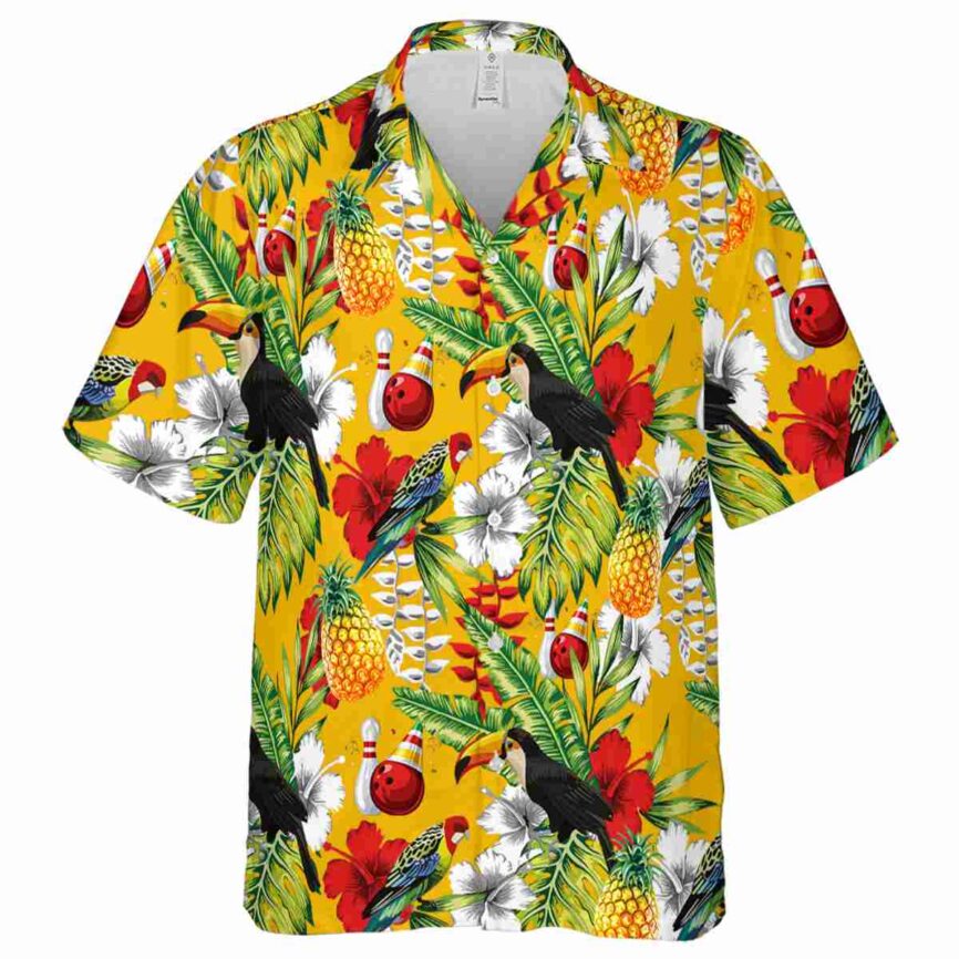 Personalized Bowling Toucan Bird Hawaiian Shirt Fashion forward