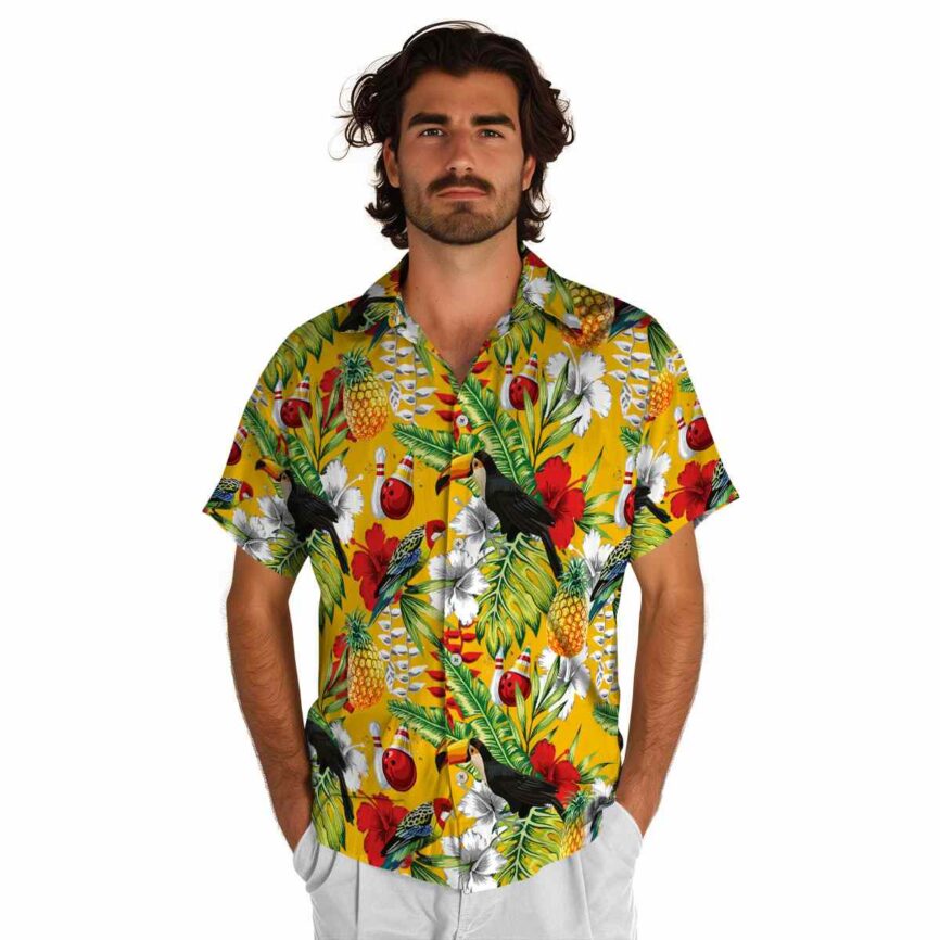 Personalized Bowling Toucan Bird Hawaiian Shirt New Arrival