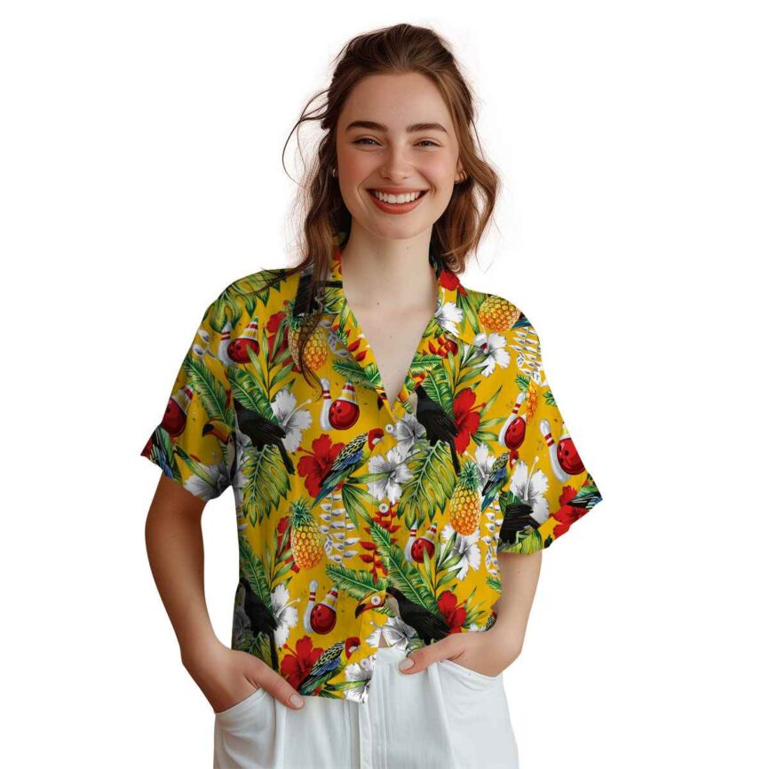 Personalized Bowling Toucan Bird Hawaiian Shirt Top rated