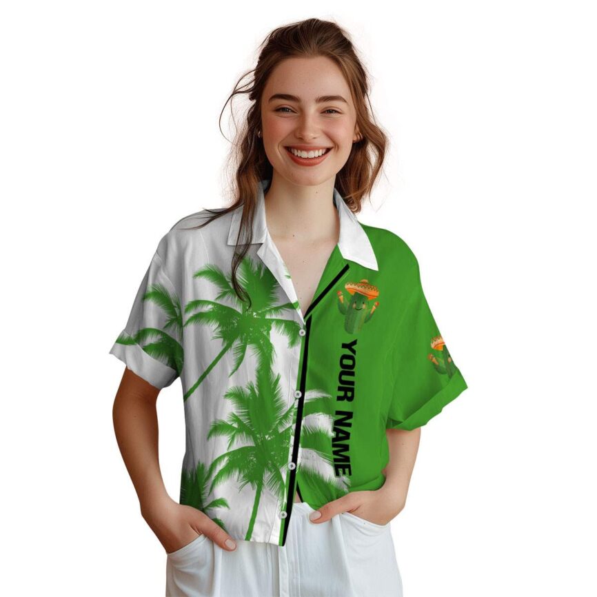 Personalized Cactus Beach Vibes Hawaiian Shirt Trendy