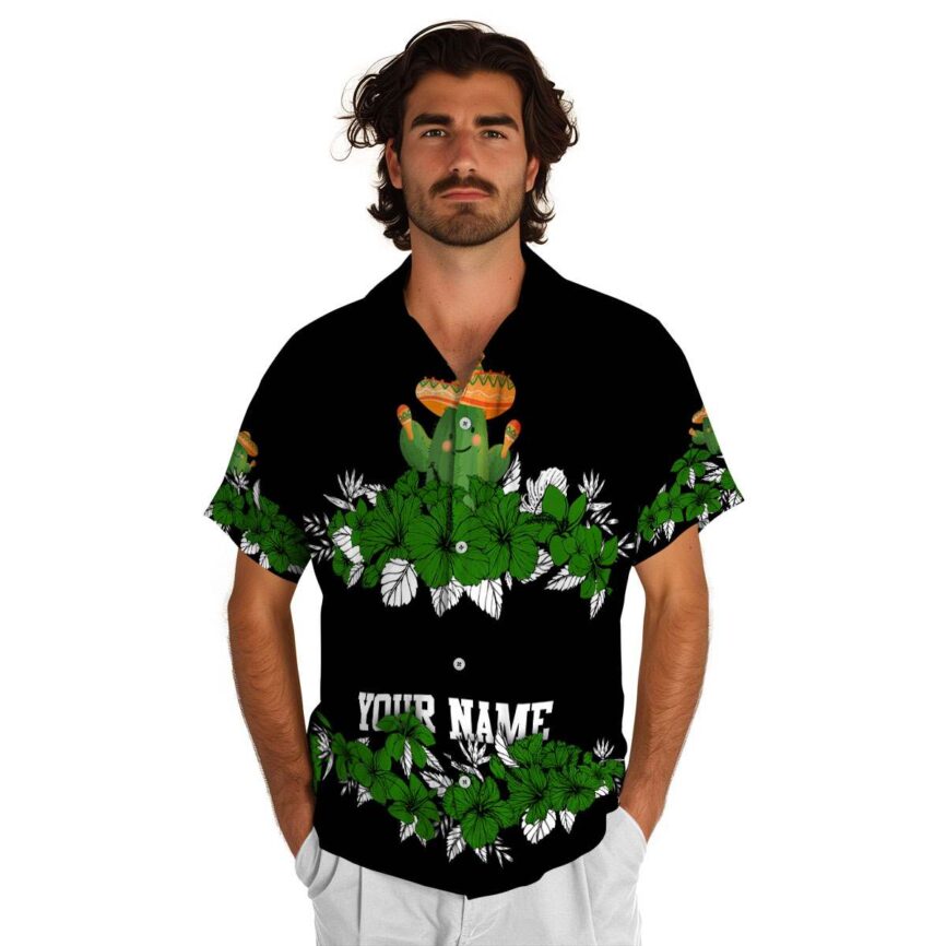 Personalized Cactus Hibiscus Band Hawaiian Shirt New Arrival