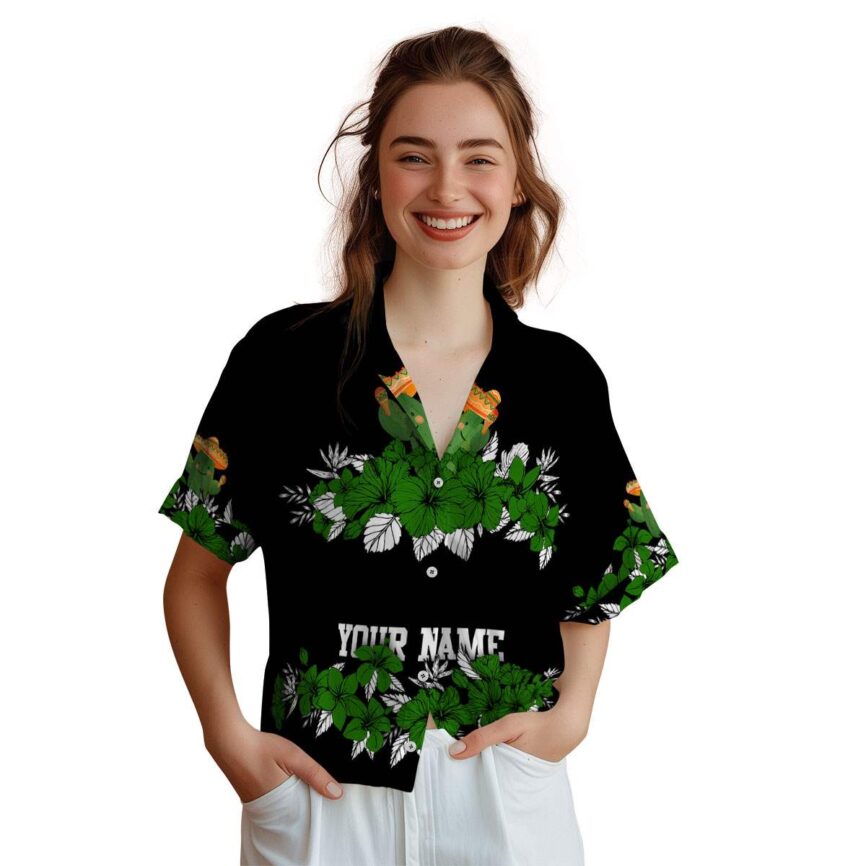 Personalized Cactus Hibiscus Band Hawaiian Shirt Top rated