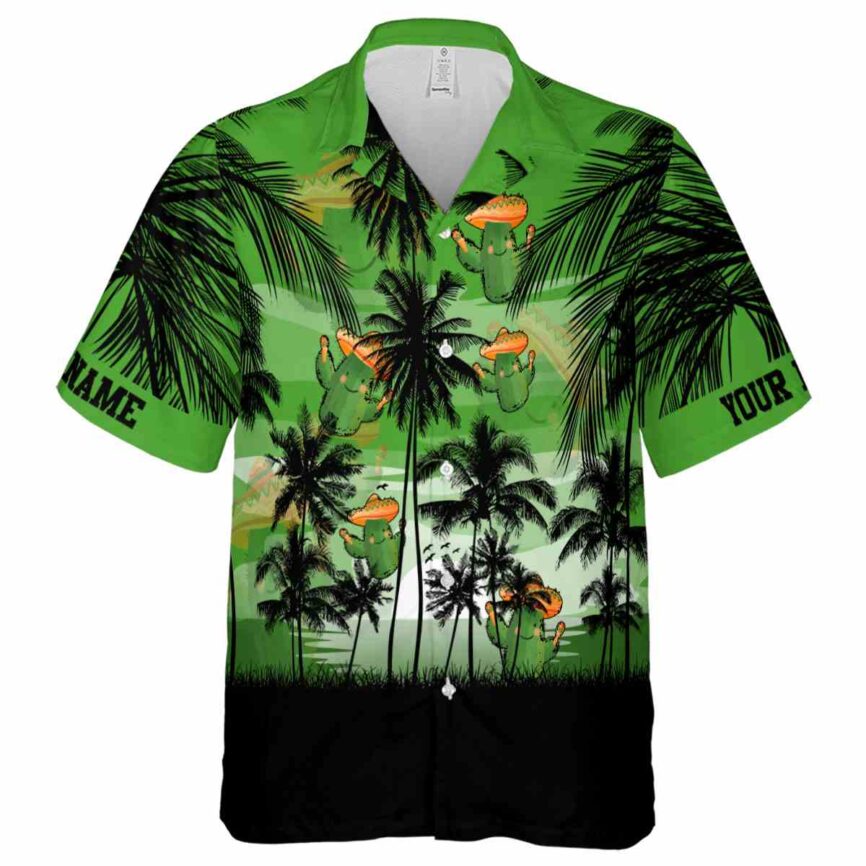 Personalized Cactus Island Scenery Hawaiian Shirt Fashion forward