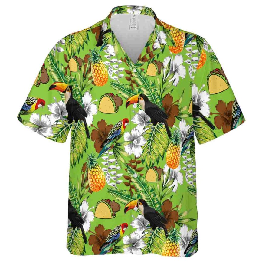 Personalized Capybara Toucan Bird Hawaiian Shirt Fashion forward