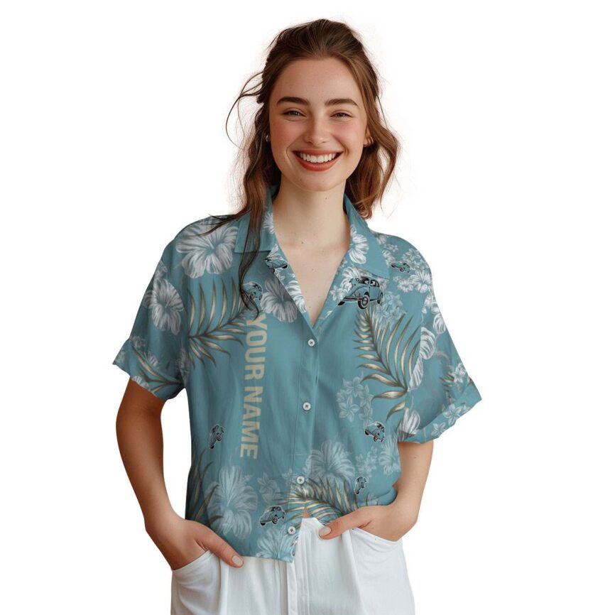 Personalized Car Hibiscus Pattern Hawaiian Shirt Top rated