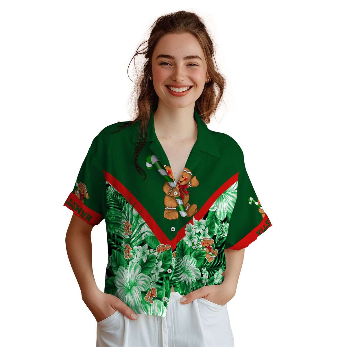 Personalized Christmas Bold Floral Number Hawaiian Shirt Top rated Personalized Christmas Bold Floral Number Hawaiian Shirt Top rated