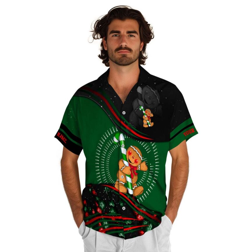 Personalized Christmas Dynamic Swirl Hawaiian Shirt New Arrival