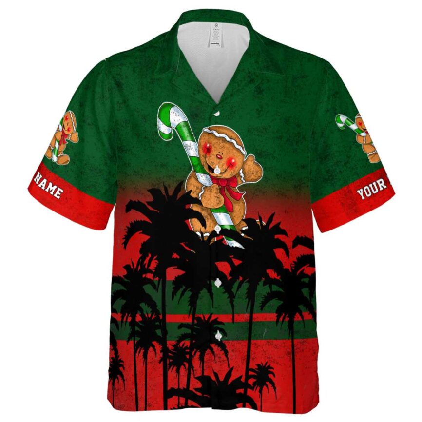 Personalized Christmas Sunset Gradient Hawaiian Shirt Fashion forward