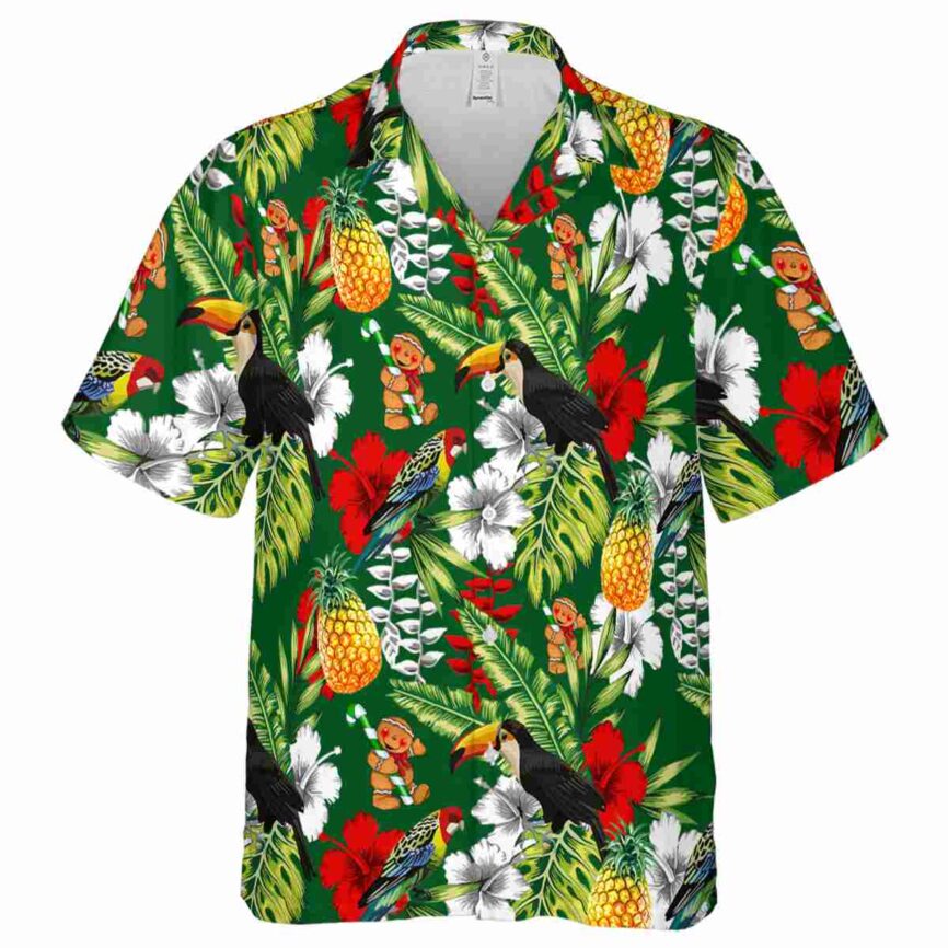 Personalized Christmas Toucan Bird Hawaiian Shirt Fashion forward