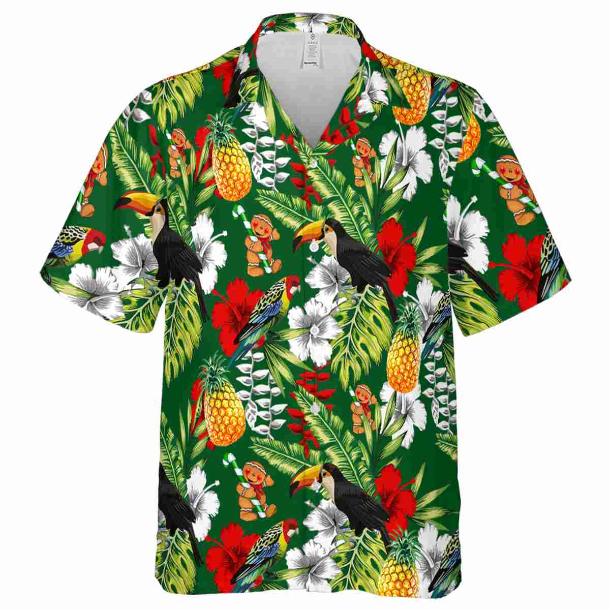 Personalized Christmas Toucan Bird Hawaiian Shirt Fashion forward Personalized Christmas Toucan Bird Hawaiian Shirt Fashion forward