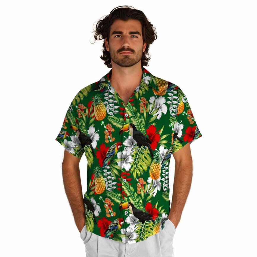 Personalized Christmas Toucan Bird Hawaiian Shirt New Arrival