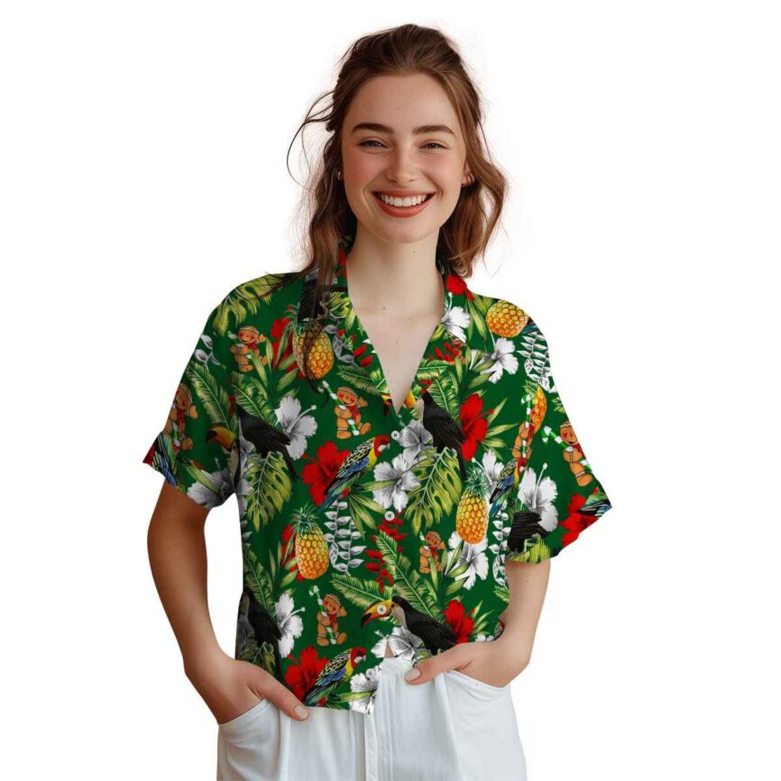 Personalized Christmas Toucan Bird Hawaiian Shirt Top rated