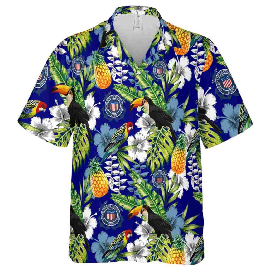 Personalized Coast Guard Toucan Bird Hawaiian Shirt Fashion forward