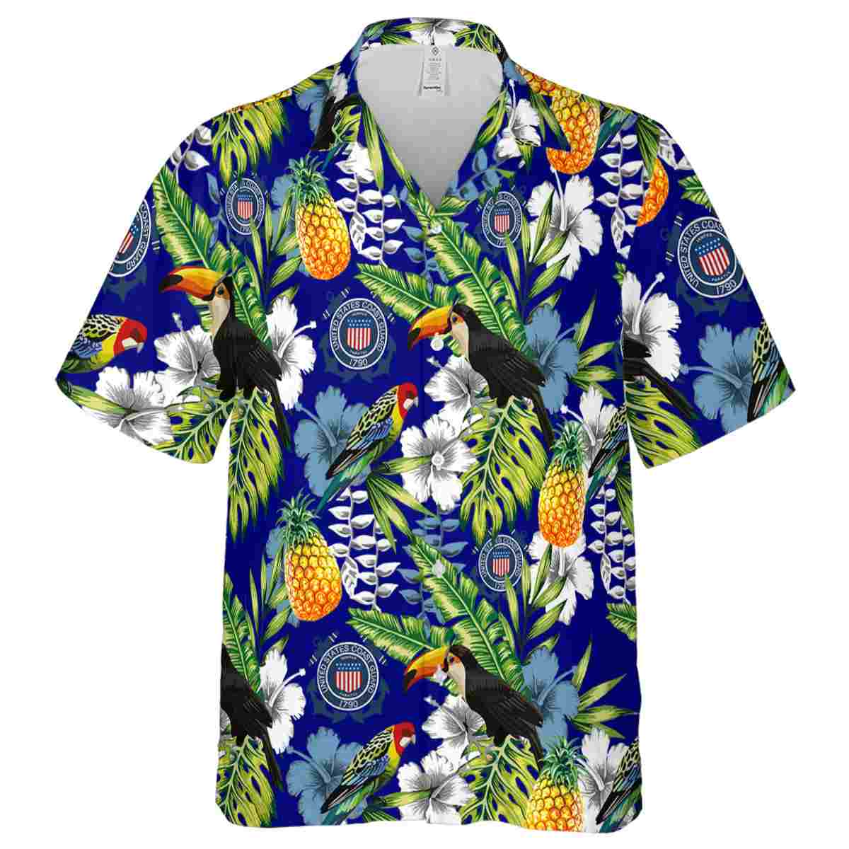 Personalized Coast Guard Toucan Bird Hawaiian Shirt Fashion forward Personalized Coast Guard Toucan Bird Hawaiian Shirt Fashion forward