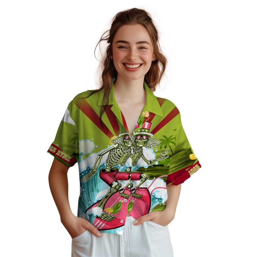 Personalized Corn Grateful Dead Motif Hawaiian Shirt Top rated