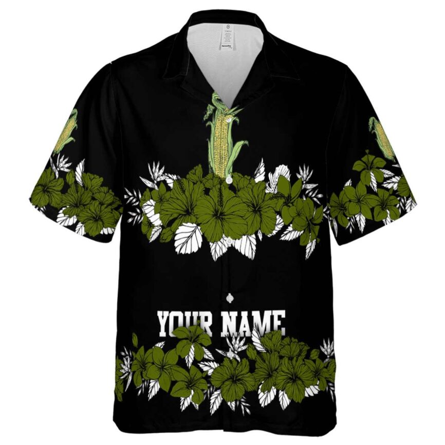 Personalized Corn Hibiscus Band Hawaiian Shirt Fashion forward
