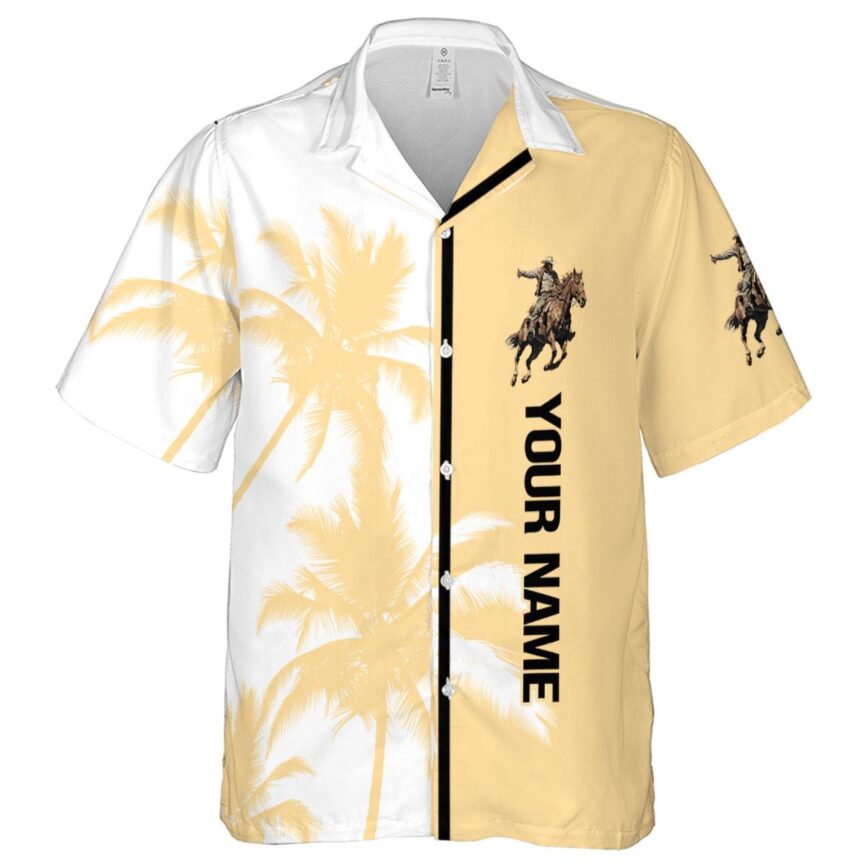 Personalized Cowboy Beach Vibes Hawaiian Shirt Best selling