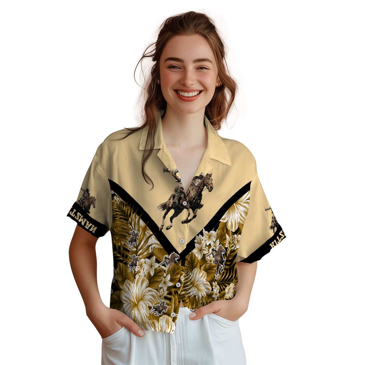 Personalized Cowboy Bold Floral Number Hawaiian Shirt Top rated Personalized Cowboy Bold Floral Number Hawaiian Shirt Top rated