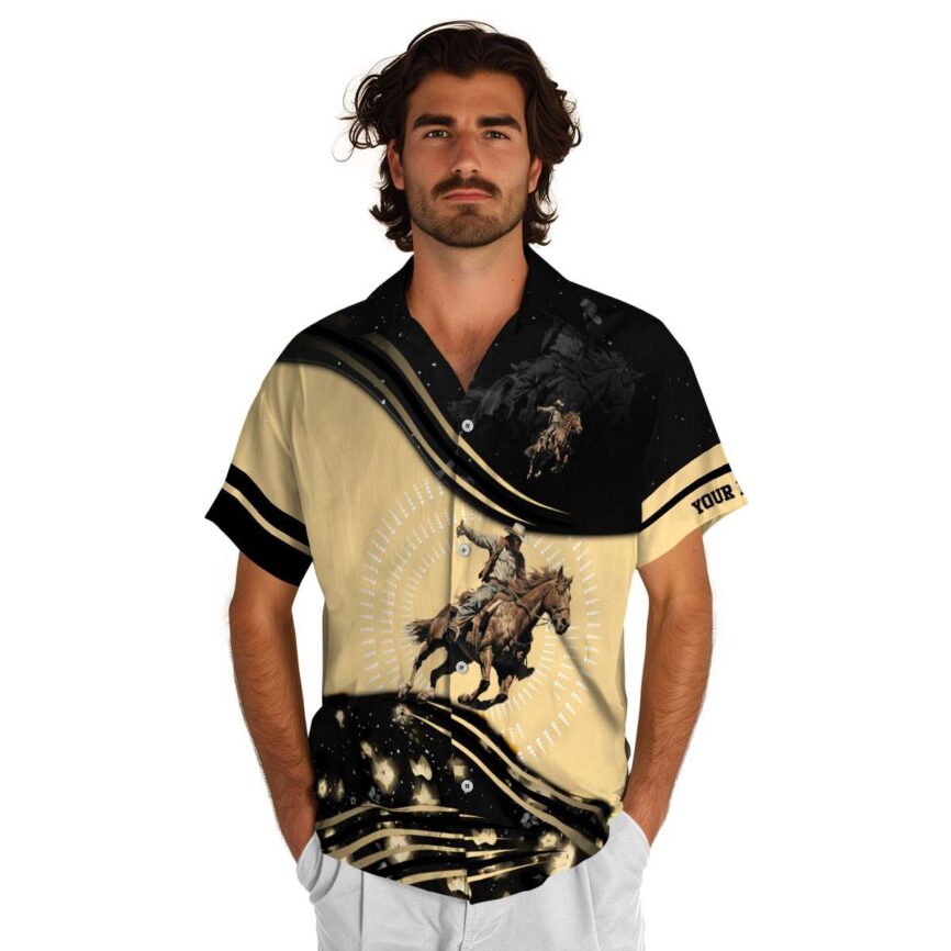 Personalized Cowboy Dynamic Swirl Hawaiian Shirt New Arrival