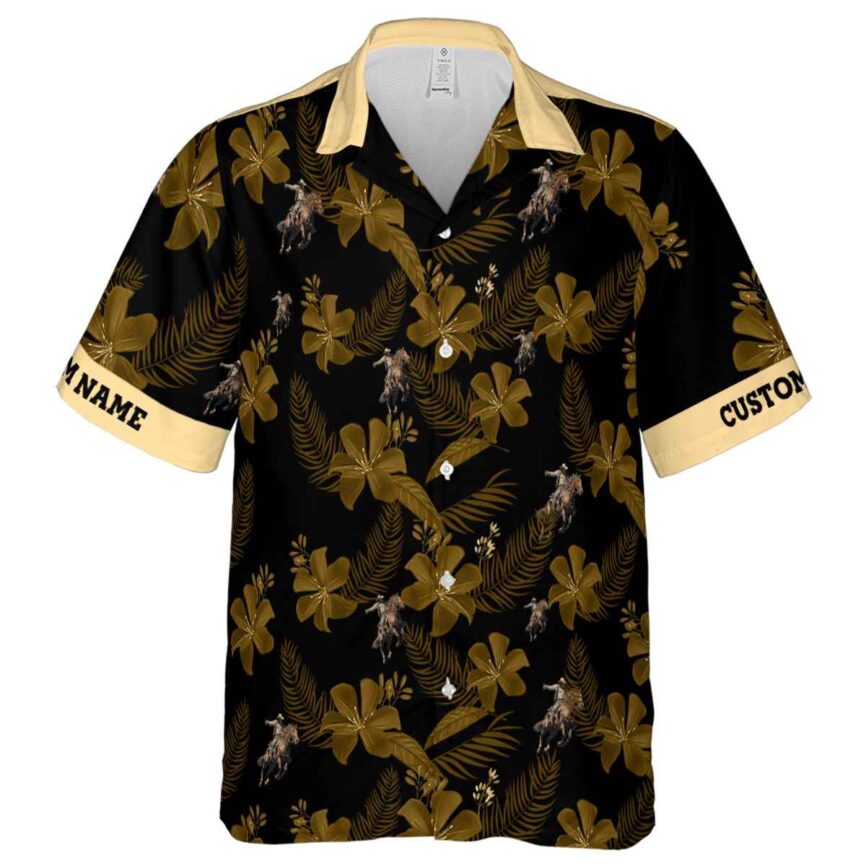 Personalized Cowboy Tropical Flower Hawaiian Shirt Fashion forward