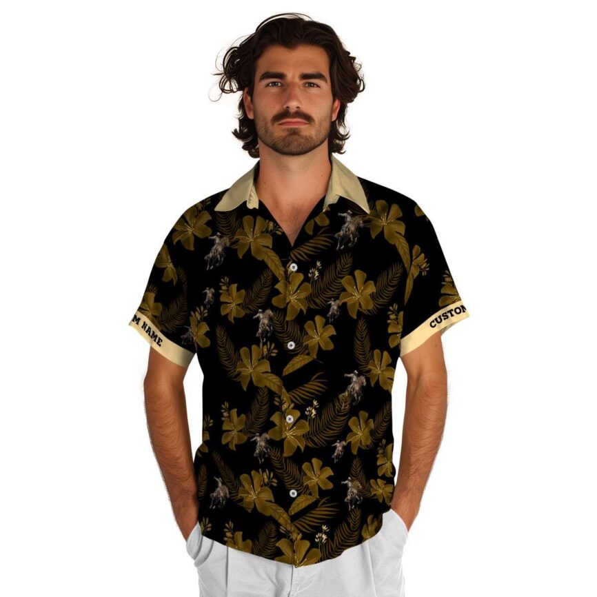 Personalized Cowboy Tropical Flower Hawaiian Shirt New Arrival