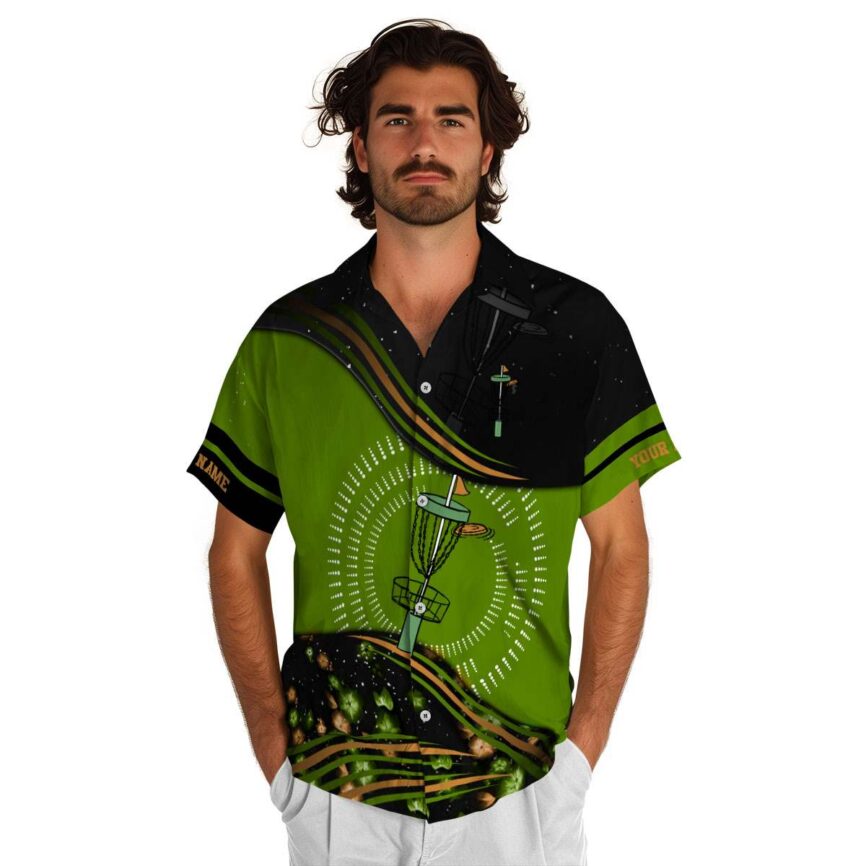 Personalized Disc Golf Dynamic Swirl Hawaiian Shirt New Arrival