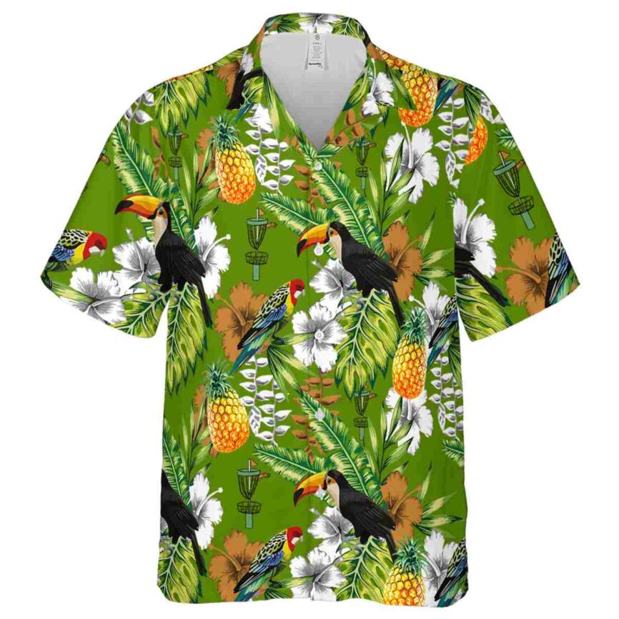 Personalized Disc Golf Toucan Bird Hawaiian Shirt Fashion forward