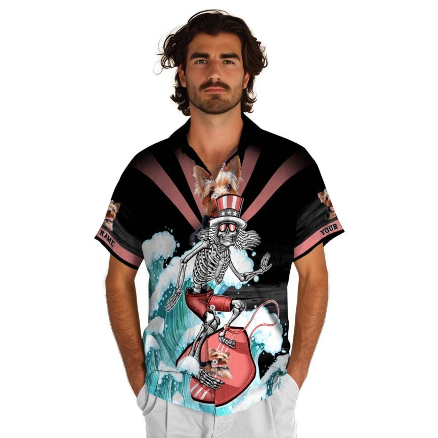 Personalized Dog Grateful Dead Motif Hawaiian Shirt New Arrival