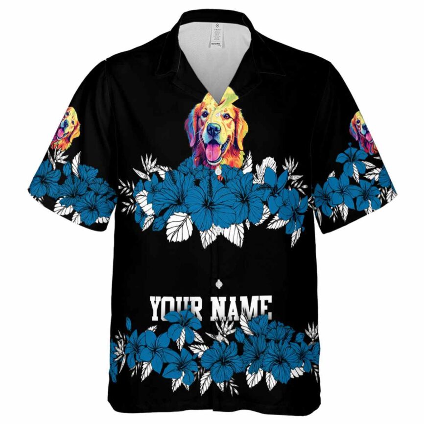 Personalized Dog Hibiscus Band Hawaiian Shirt Fashion forward