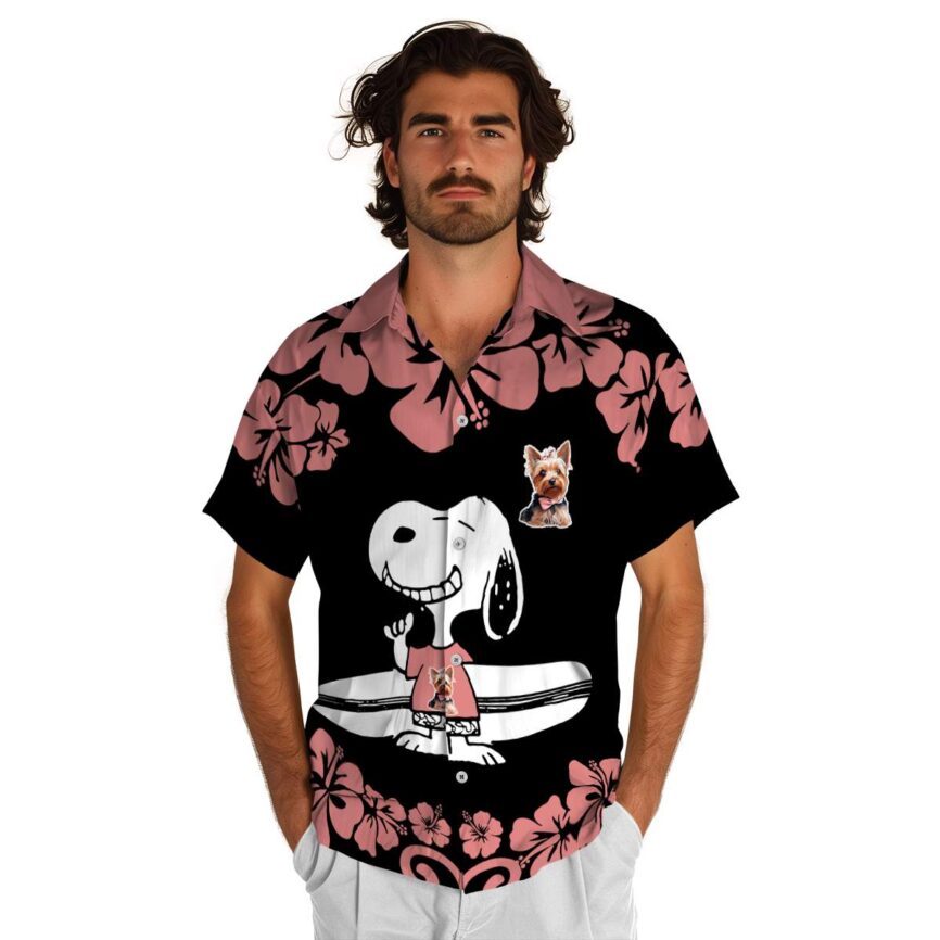 Personalized Dog Surfing Snoopy Hawaiian Shirt New Arrival