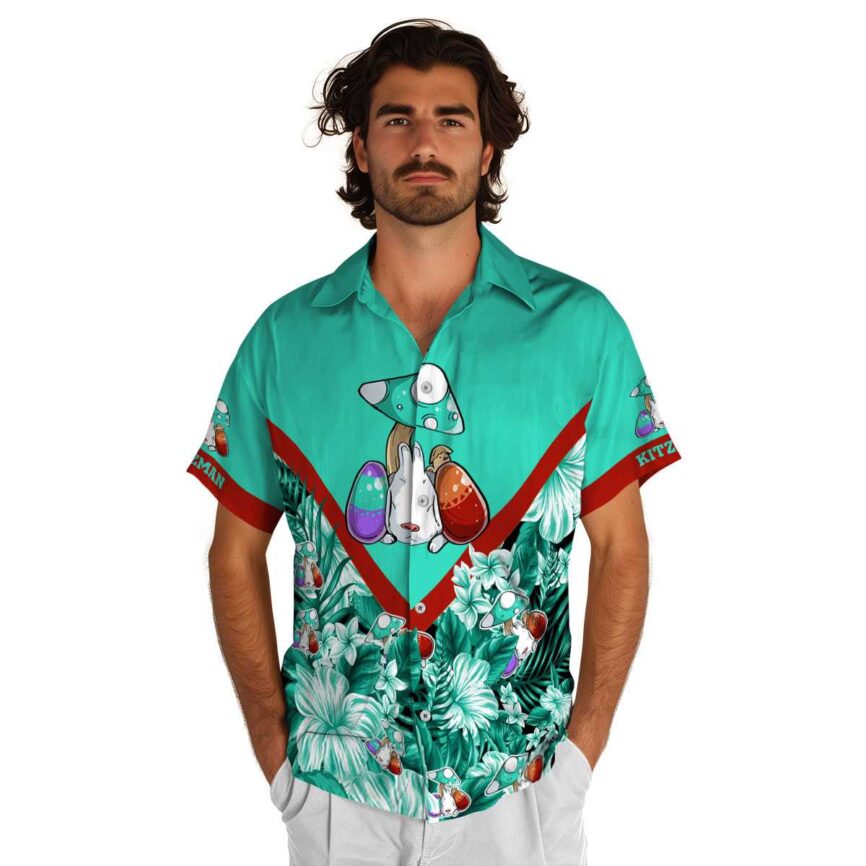 Personalized Easter Bold Floral Number Hawaiian Shirt New Arrival