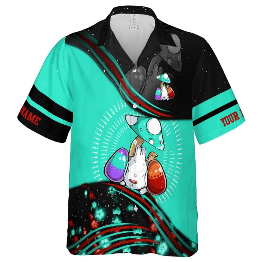 Personalized Easter Dynamic Swirl Hawaiian Shirt Fashion forward