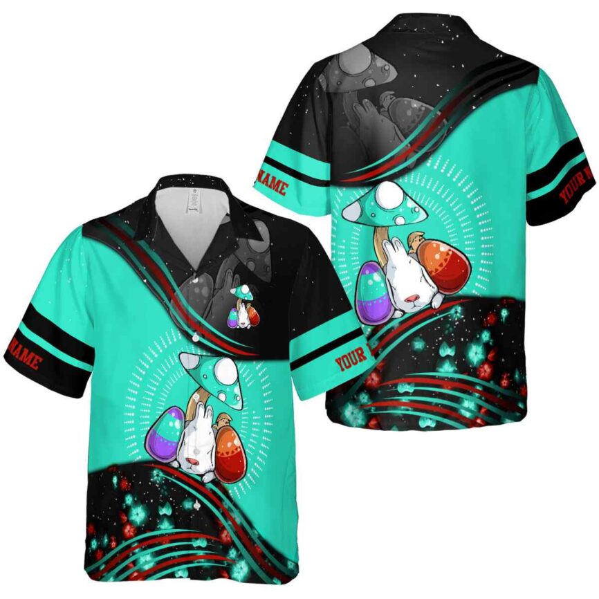 Personalized Easter Dynamic Swirl Hawaiian Shirt Premium grade