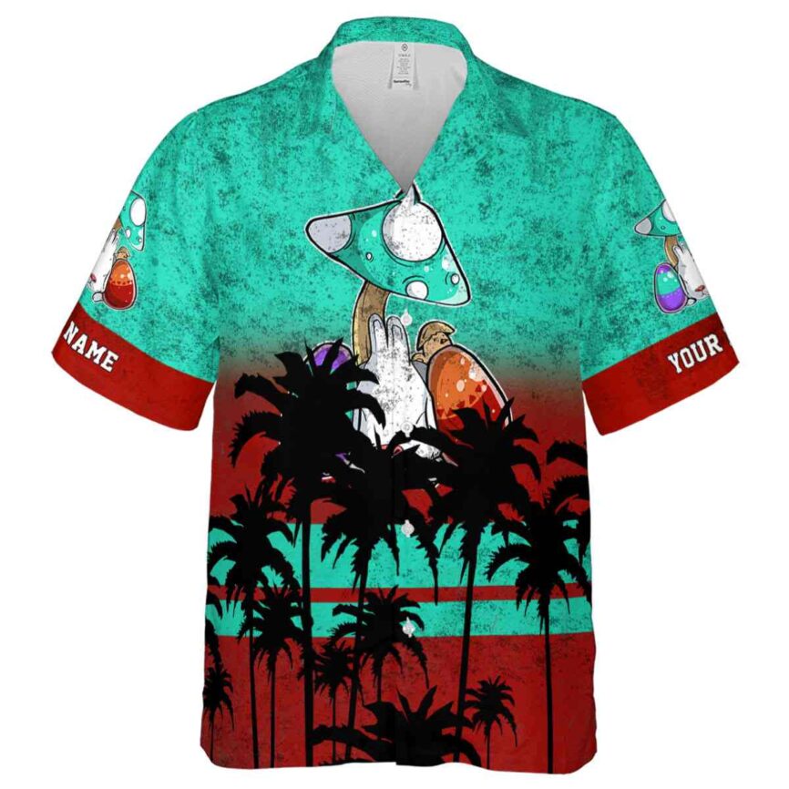 Personalized Easter Sunset Gradient Hawaiian Shirt Fashion forward