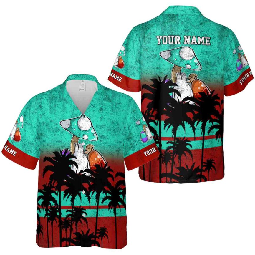 Personalized Easter Sunset Gradient Hawaiian Shirt Premium grade