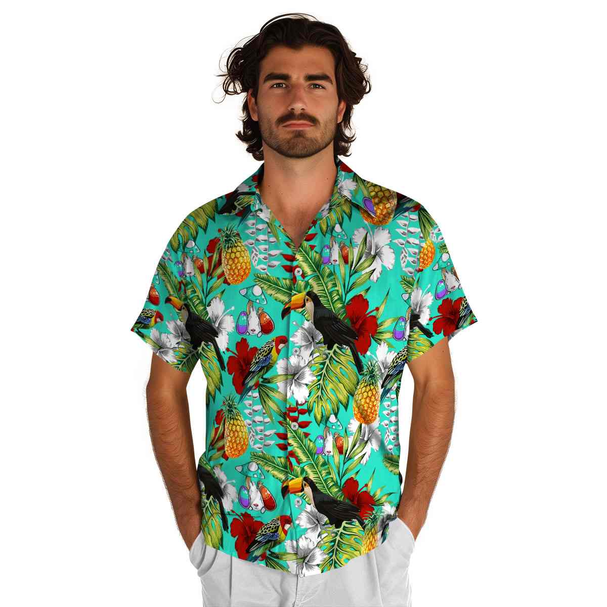 Personalized Easter Toucan Bird Hawaiian Shirt New Arrival Personalized Easter Toucan Bird Hawaiian Shirt New Arrival