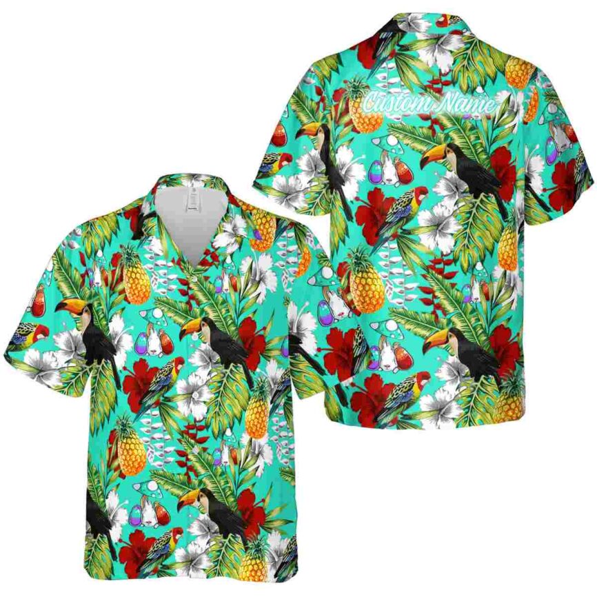Personalized Easter Toucan Bird Hawaiian Shirt Premium grade