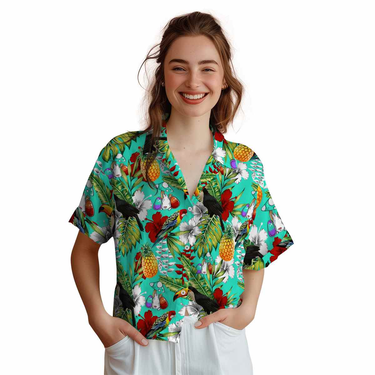 Personalized Easter Toucan Bird Hawaiian Shirt Top rated Personalized Easter Toucan Bird Hawaiian Shirt Top rated